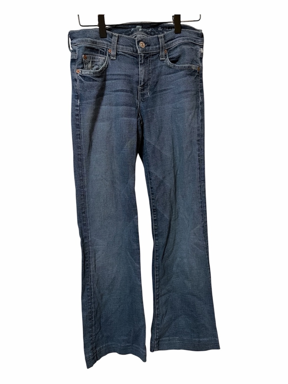 7 For All Man Kind Slim Trouser Classic Medium Wash Jeans